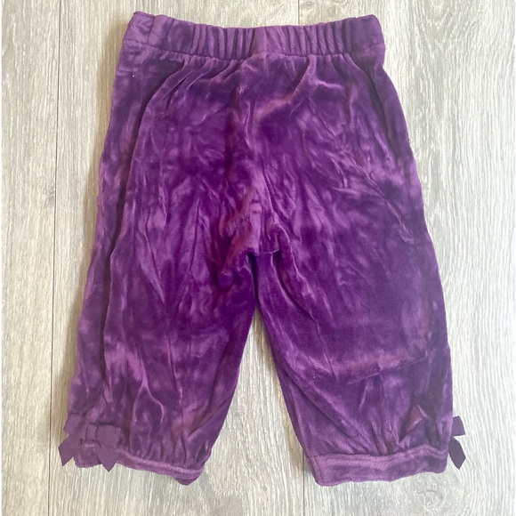 🍂6-12 Months /9MONTH GIRLS PANTS BUNDLE! LEGGINGS/SWEATPANTS/JEGGINGS/TEE JUICY - Picture 11 of 12